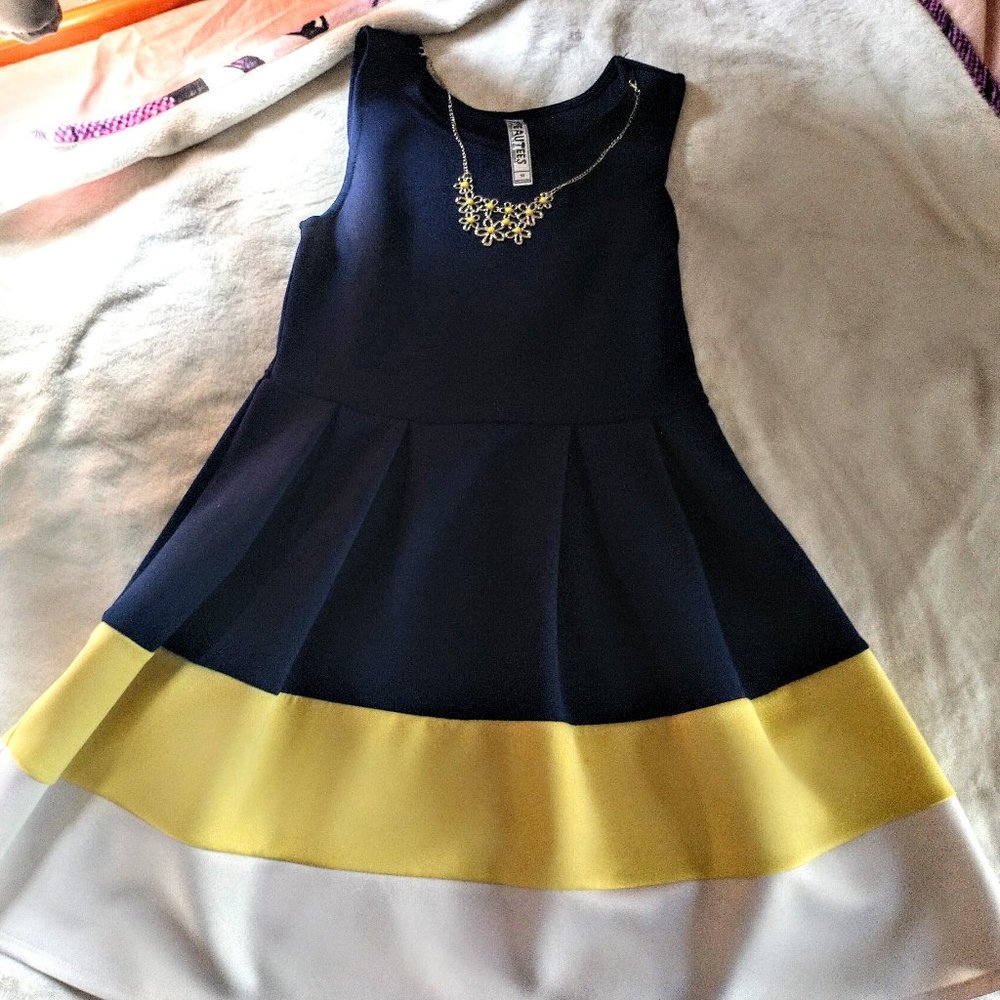 Beautees Dress & Necklace for Girls 14